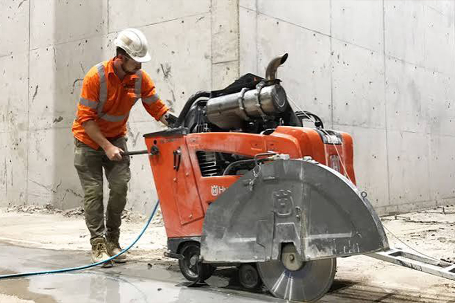 Controlled concrete cutting by S.K. Enterprises